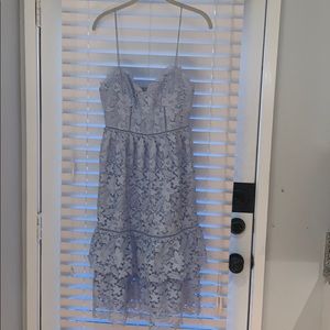 Club Monaco Pale Blue Lace Dress